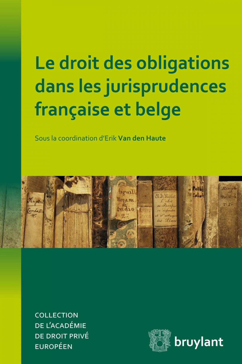 Big bigCover of Le droit des obligations dans les jurisprudences française et belge