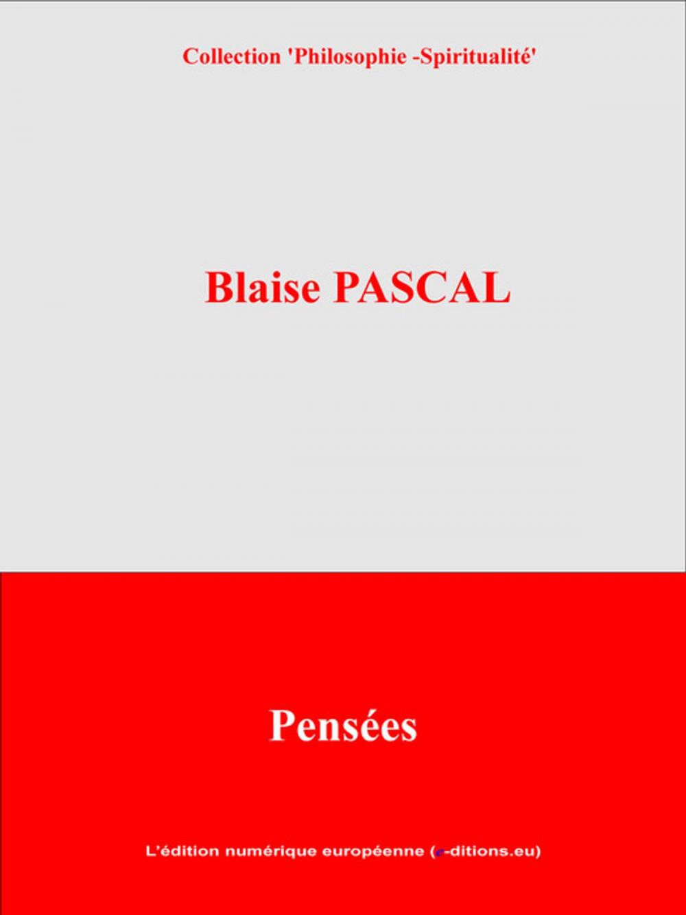 Big bigCover of Pensées