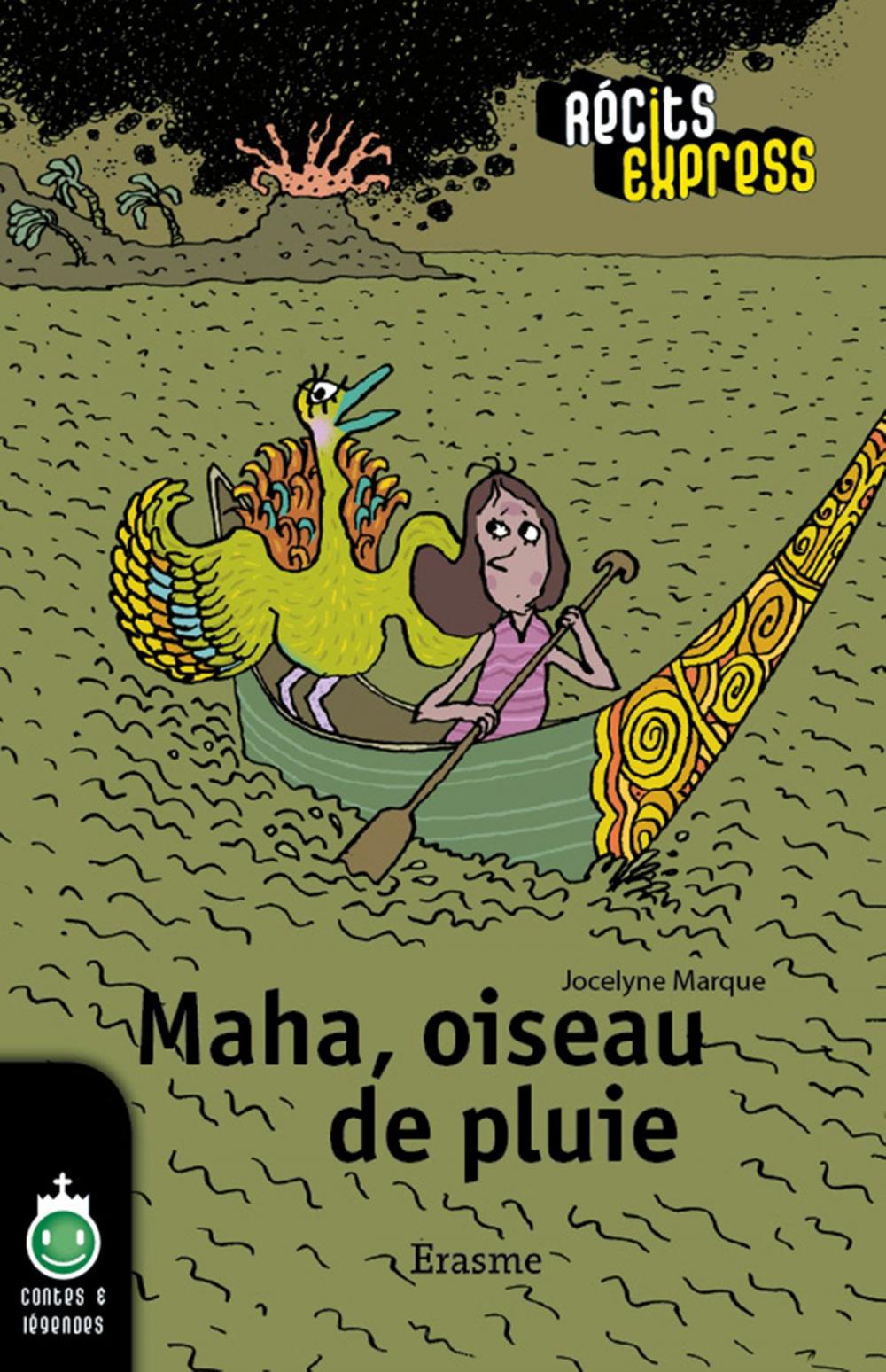 Big bigCover of Maha, oiseau de pluie