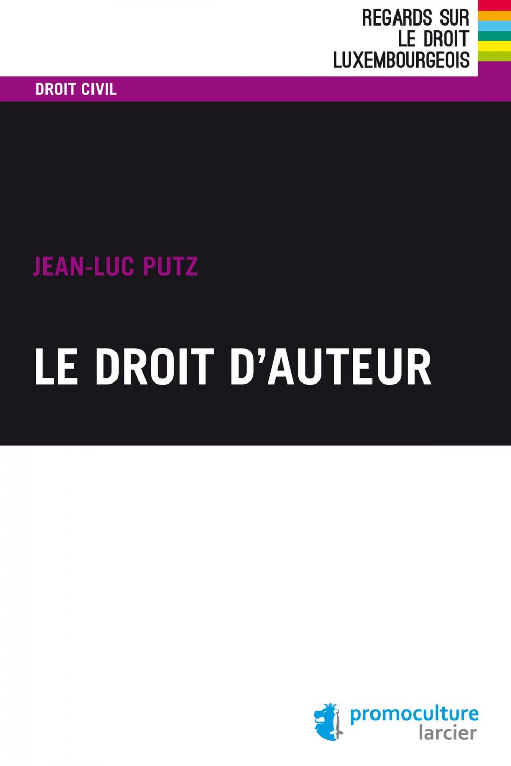 Big bigCover of Le droit d'auteur