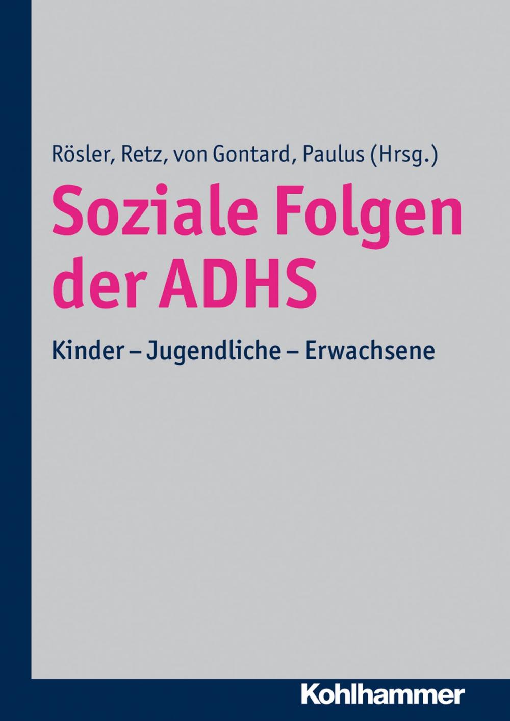 Big bigCover of Soziale Folgen der ADHS