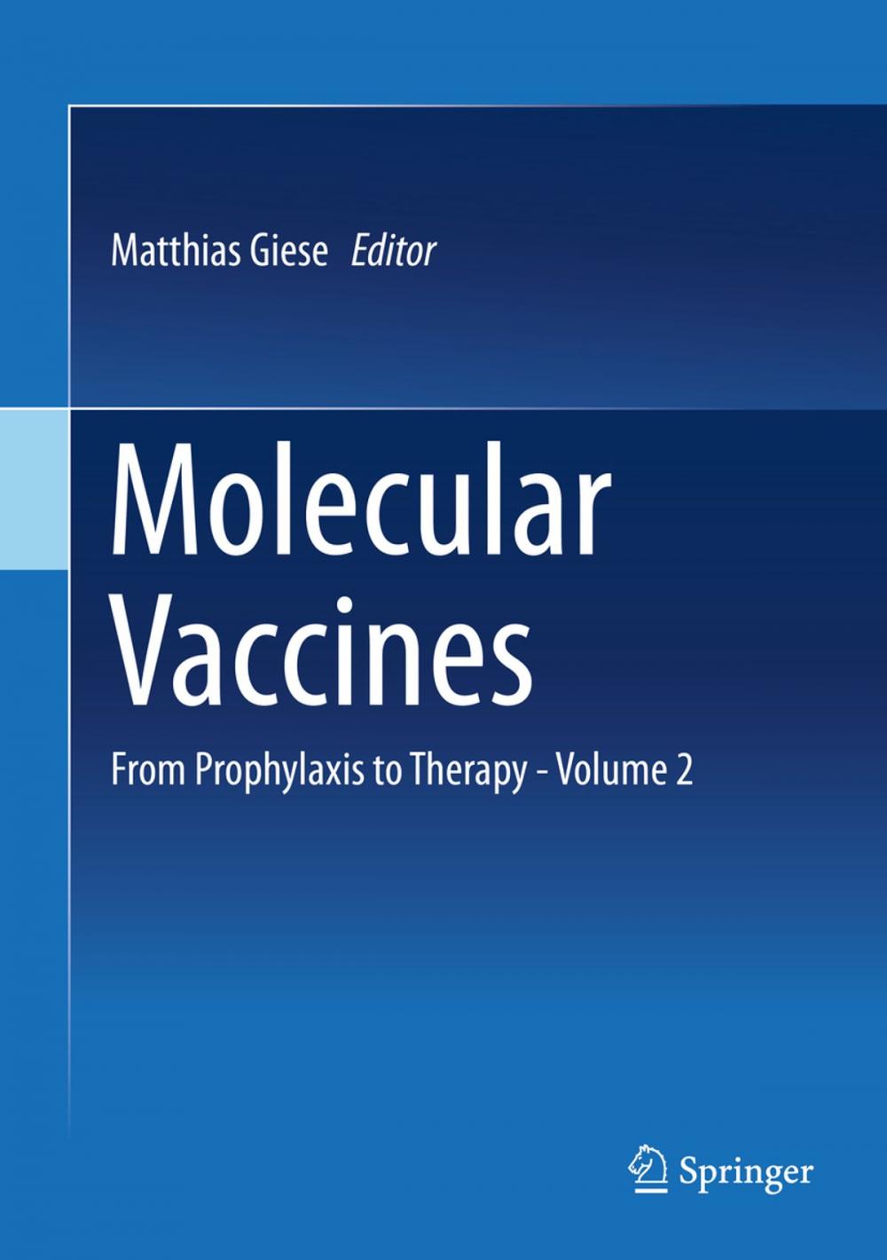 Big bigCover of Molecular Vaccines