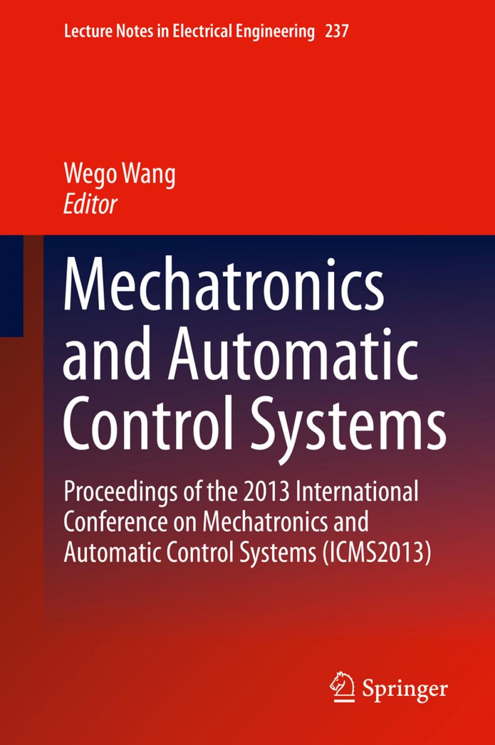 Big bigCover of Mechatronics and Automatic Control Systems