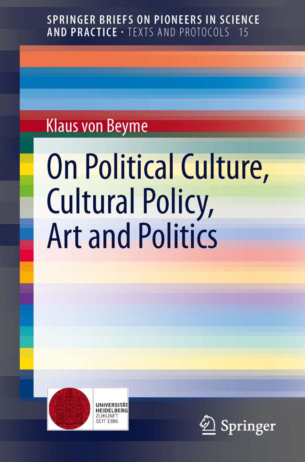 Big bigCover of On Political Culture, Cultural Policy, Art and Politics