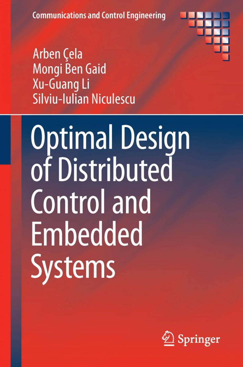 Big bigCover of Optimal Design of Distributed Control and Embedded Systems