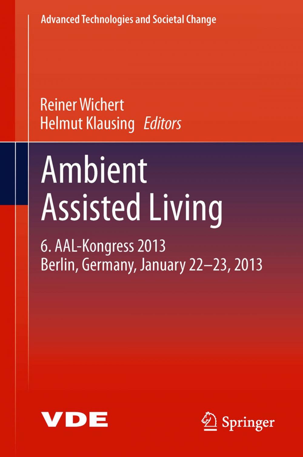 Big bigCover of Ambient Assisted Living