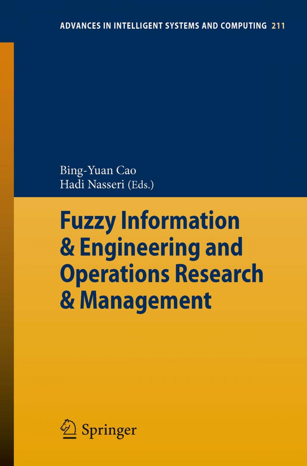 Big bigCover of Fuzzy Information & Engineering and Operations Research & Management