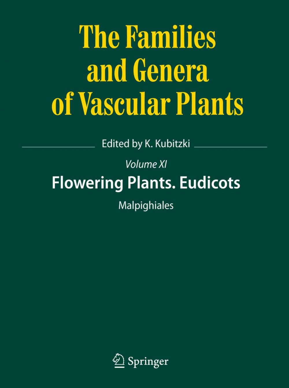 Big bigCover of Flowering Plants. Eudicots