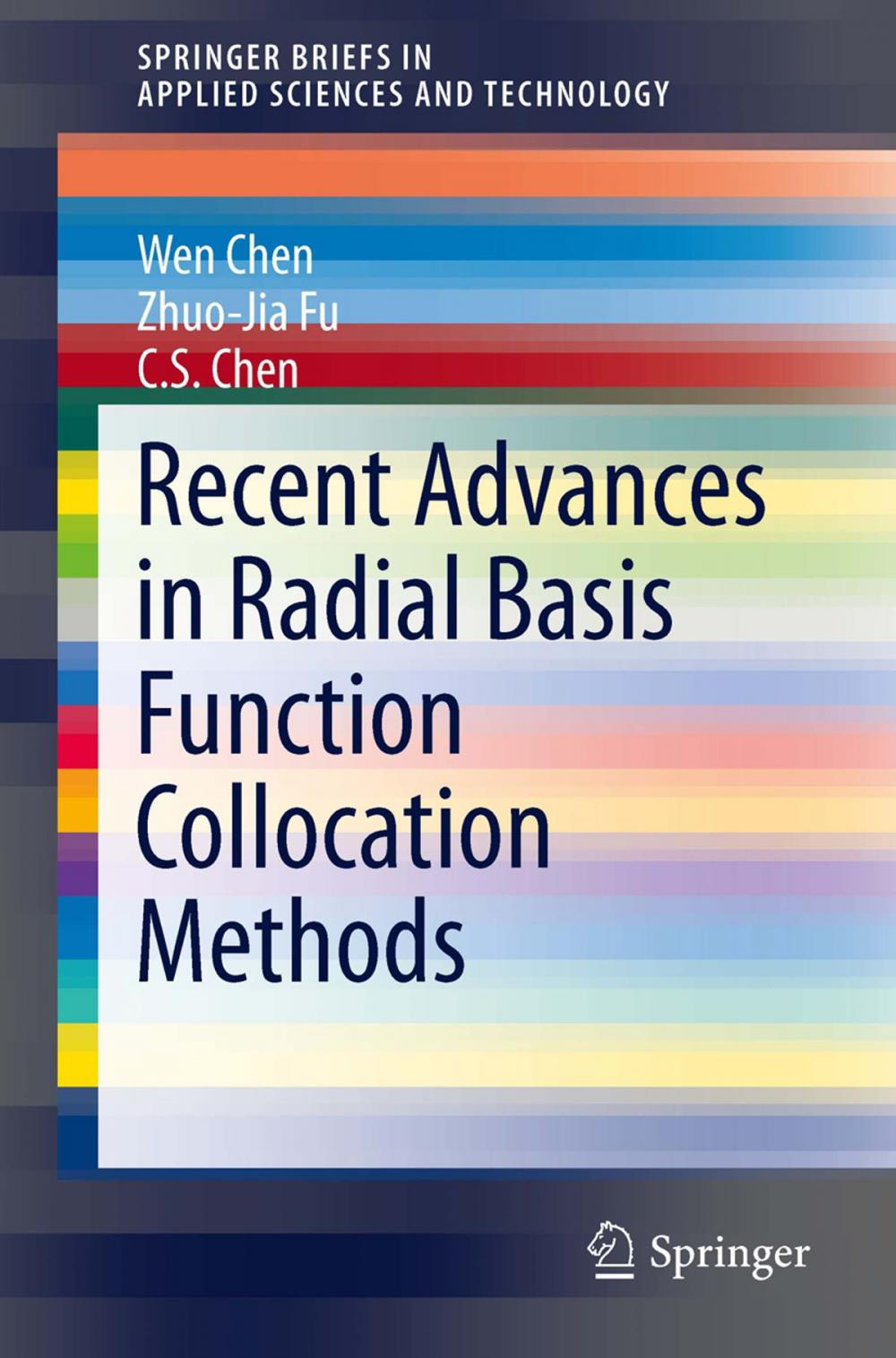 Big bigCover of Recent Advances in Radial Basis Function Collocation Methods