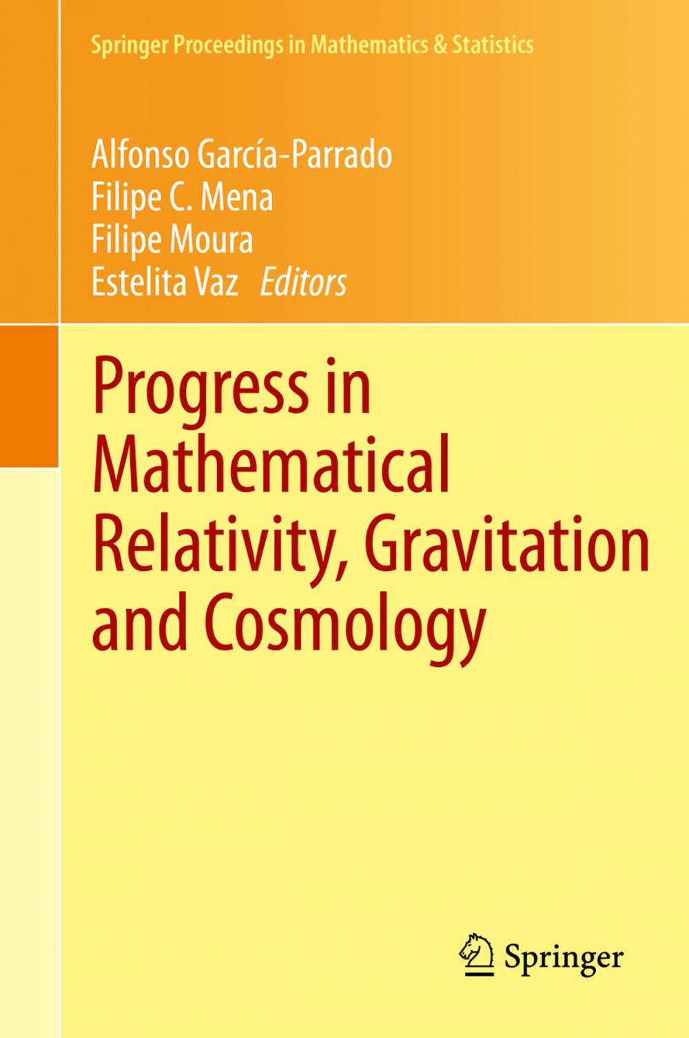 Big bigCover of Progress in Mathematical Relativity, Gravitation and Cosmology