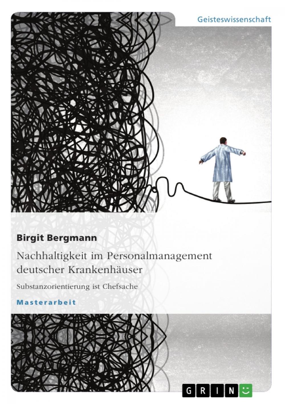 Big bigCover of Nachhaltigkeit im Personalmanagement deutscher Krankenhäuser