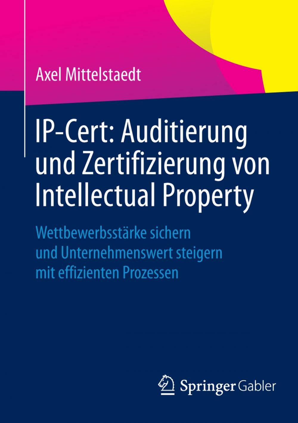 Big bigCover of IP-Cert: Auditierung und Zertifizierung von Intellectual Property