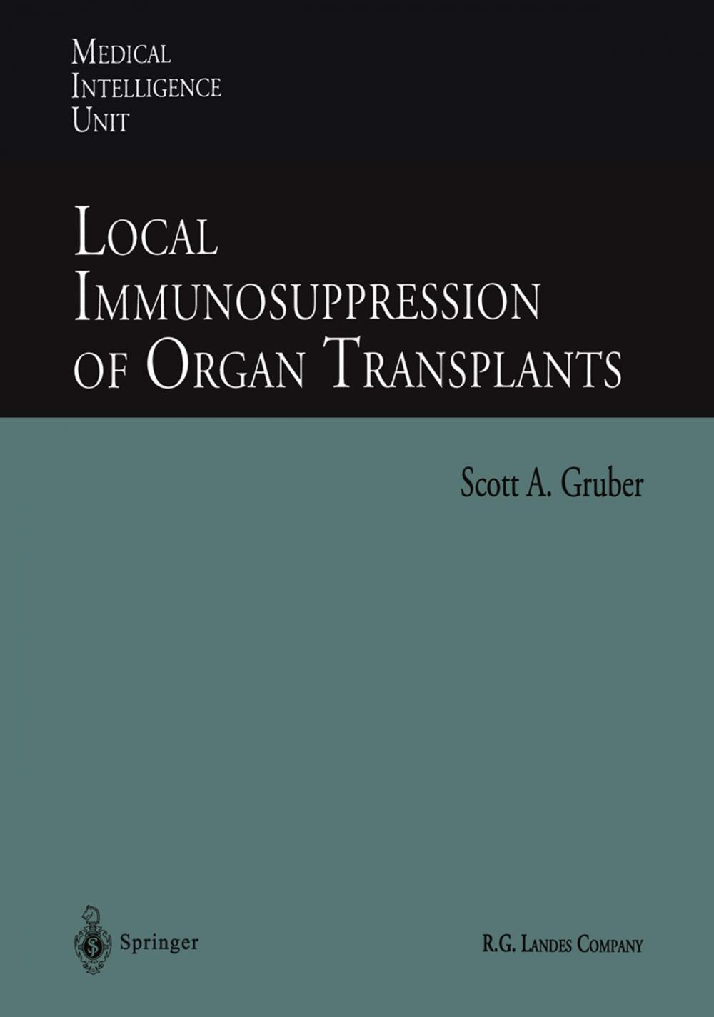 Big bigCover of Local Immunosuppression of Organ Transplants