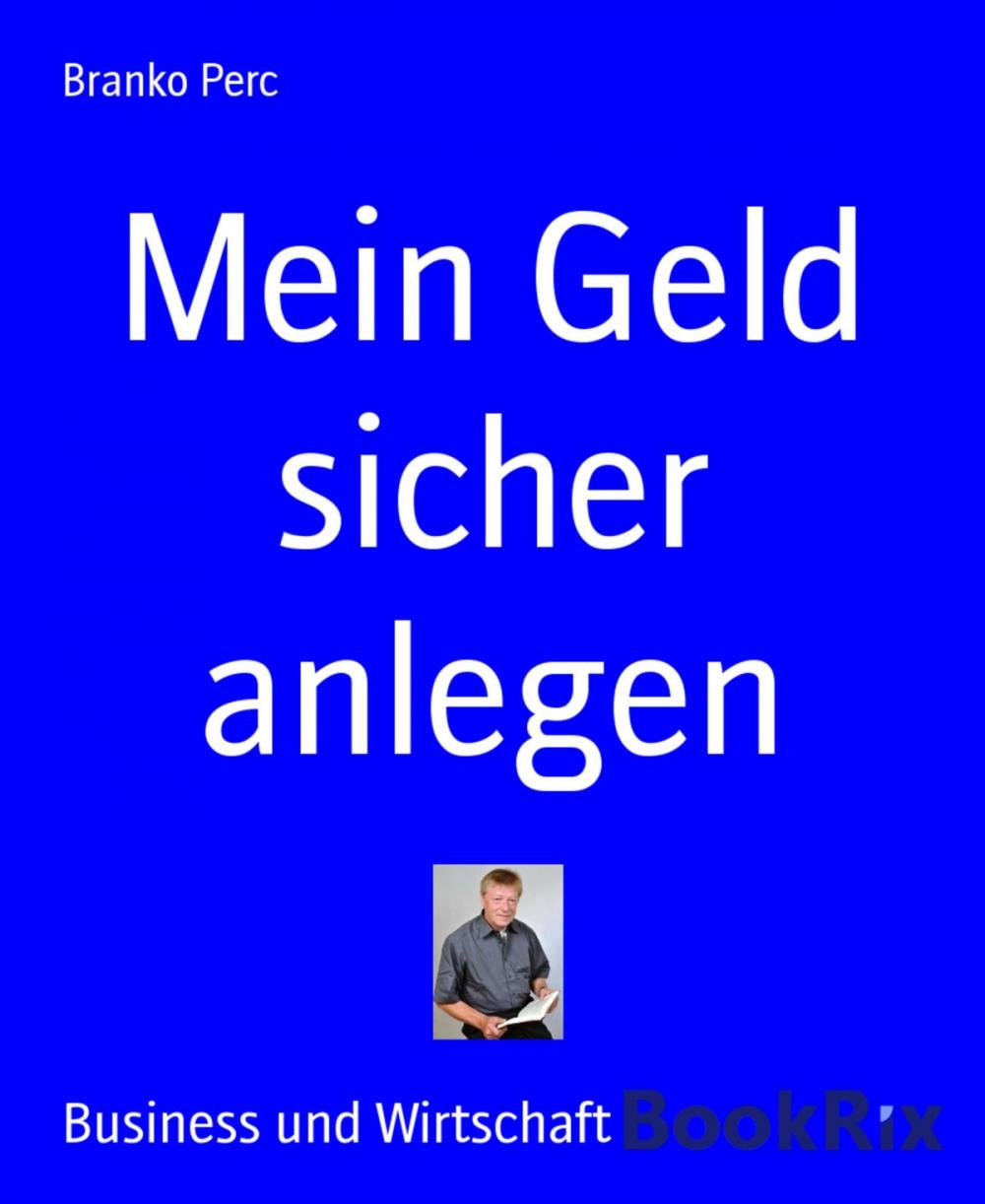 Big bigCover of Mein Geld sicher anlegen