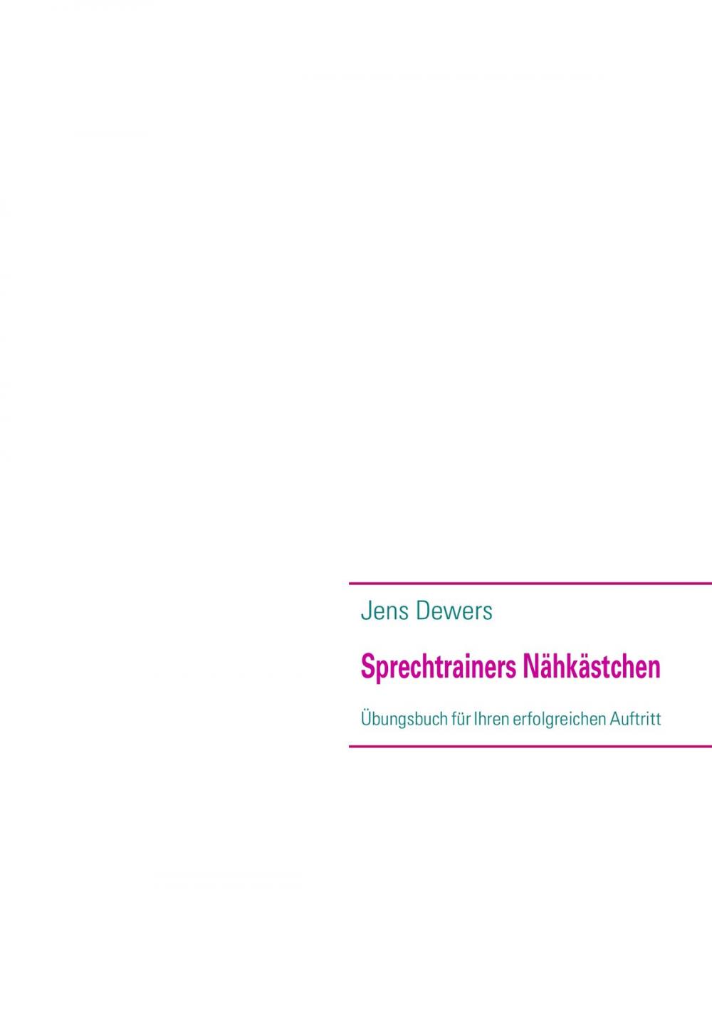 Big bigCover of Sprechtrainers Nähkästchen