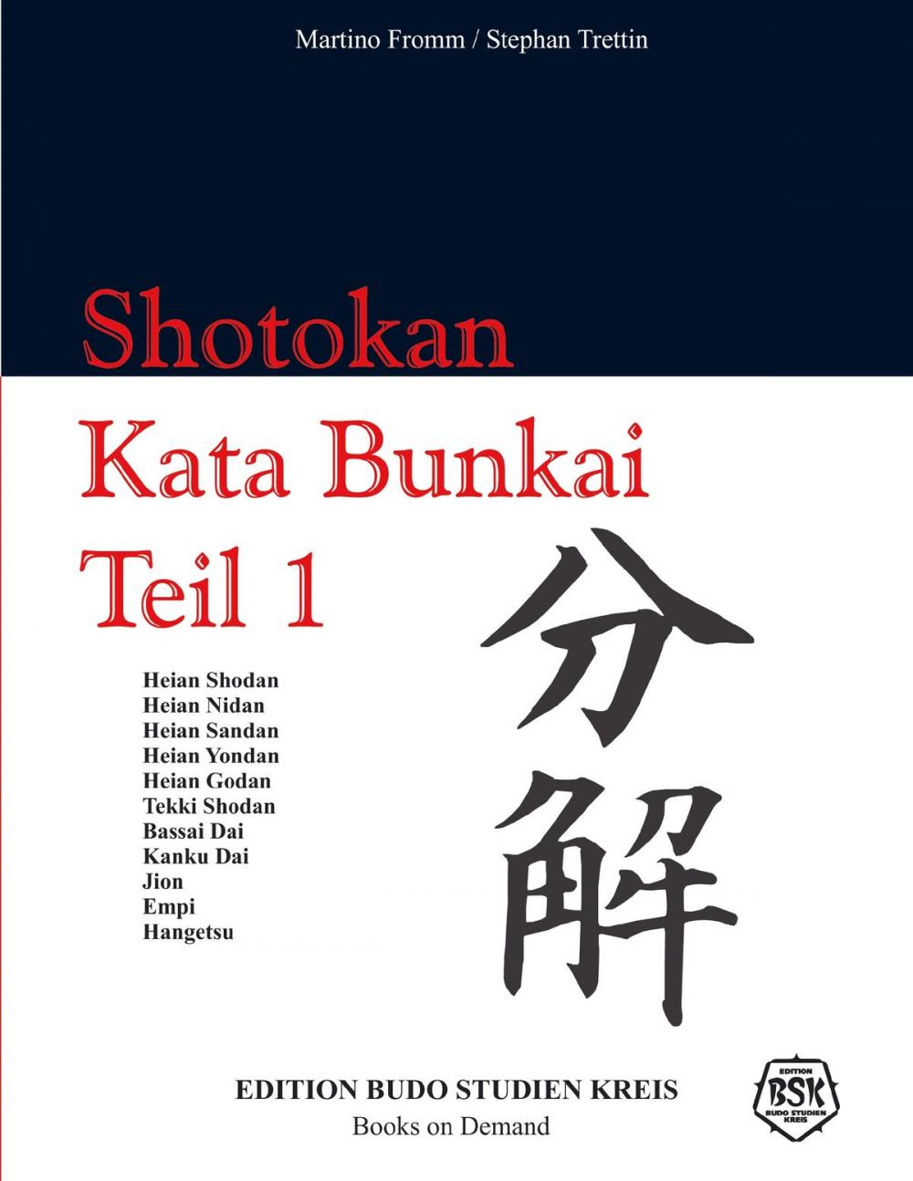 Big bigCover of Shotokan Kata Bunkai Teil 1