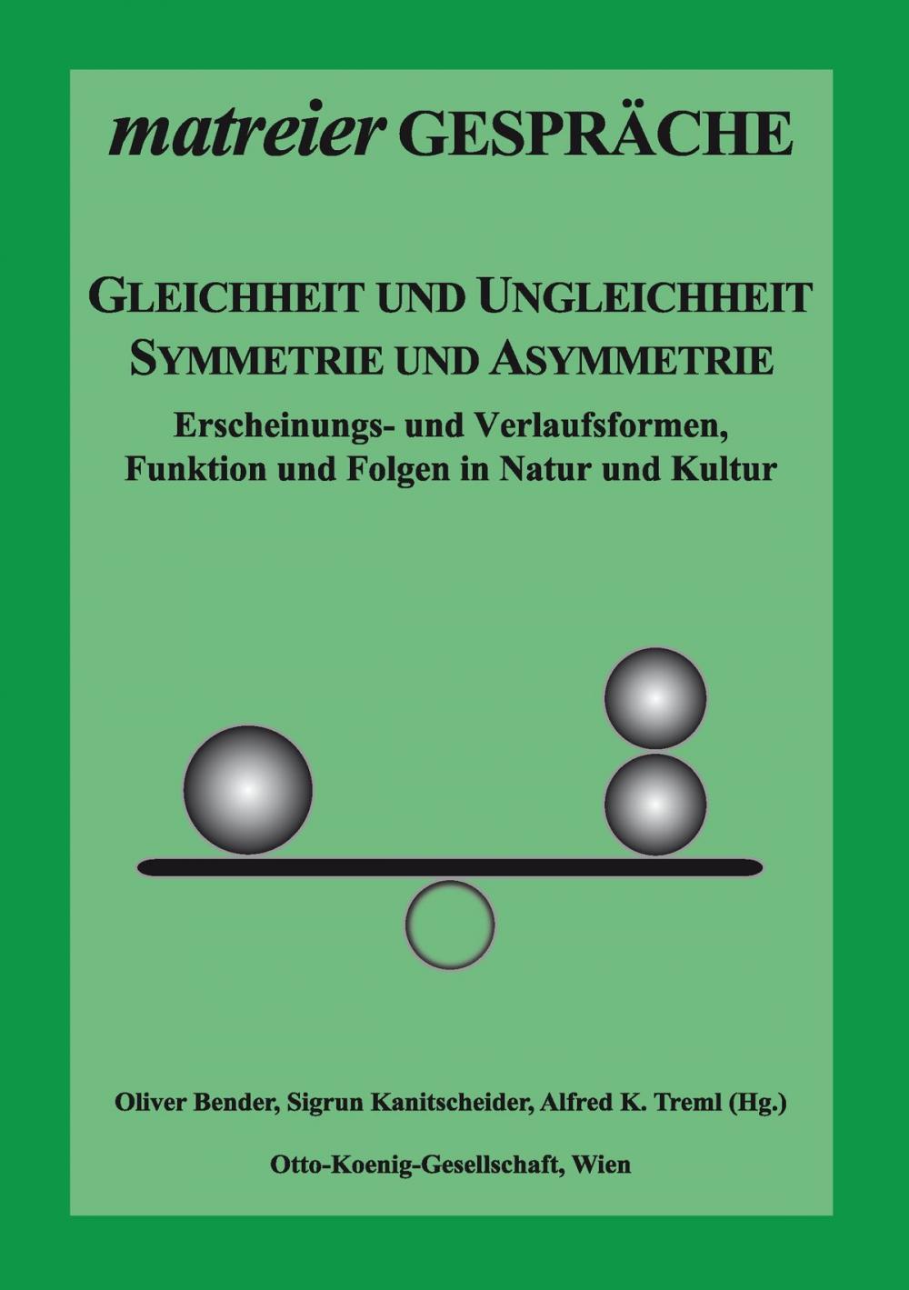 Big bigCover of Gleichheit und Ungleichheit, Symmetrie und Asymmetrie