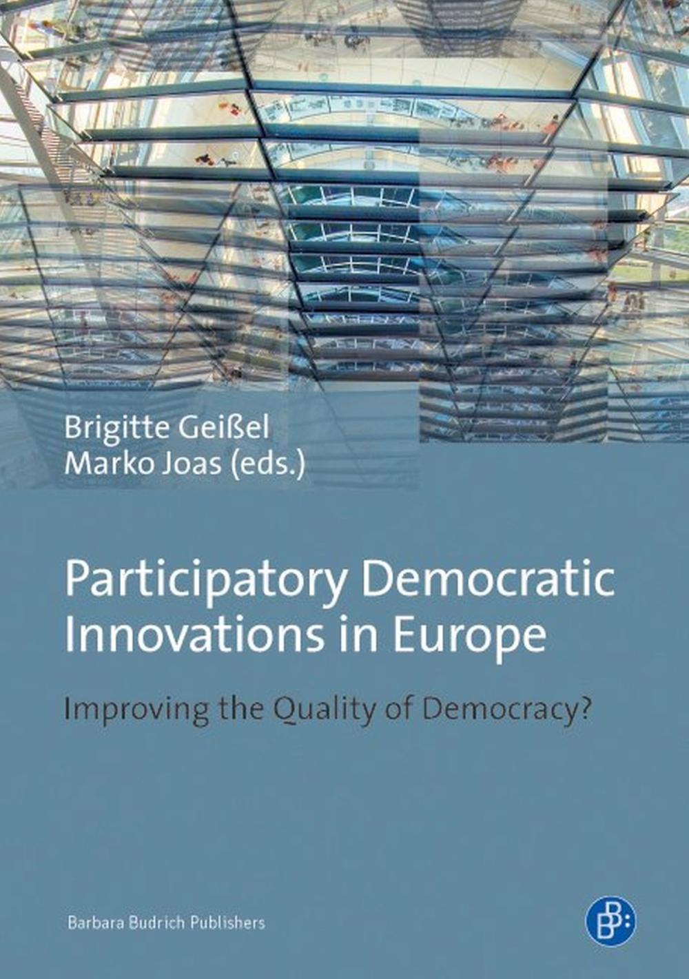 Big bigCover of Participatory Democratic Innovations in Europe