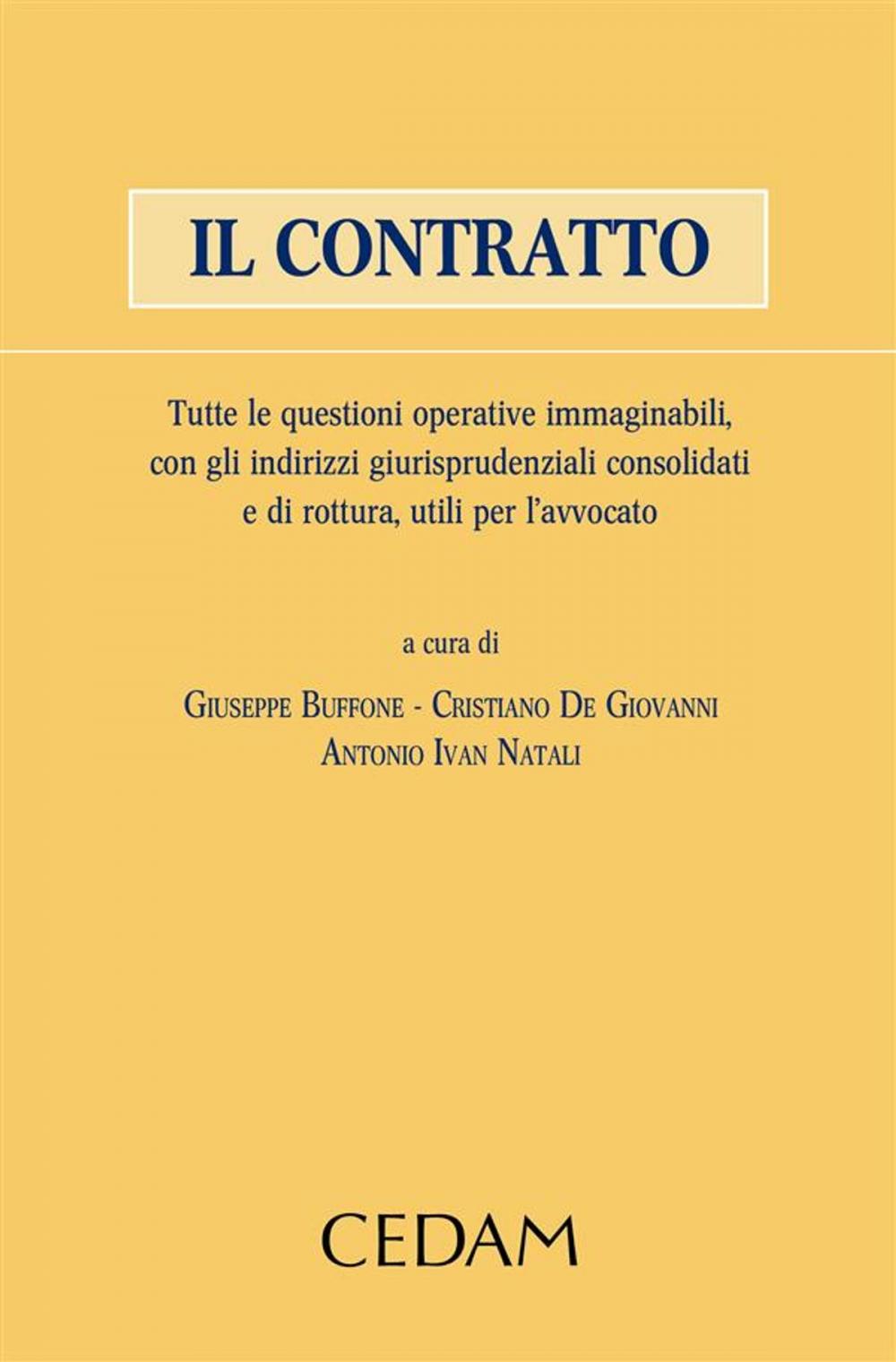 Big bigCover of Il contratto