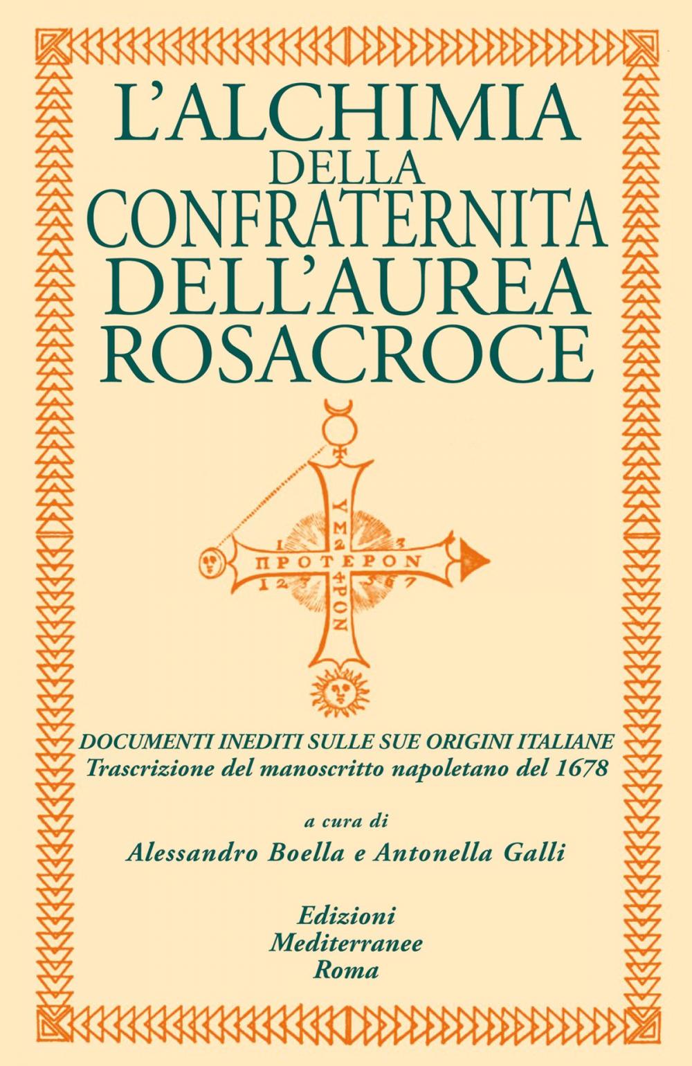 Big bigCover of L’alchimia Della Confraternita Dell’Aurea Rosacroce