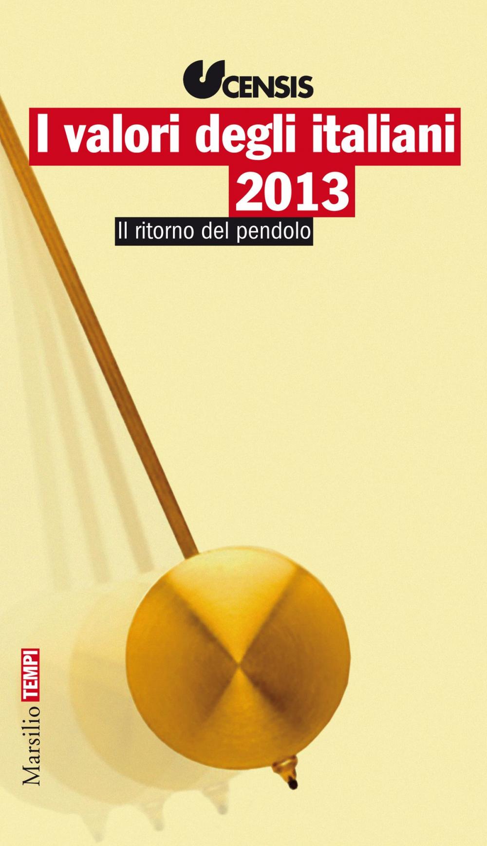 Big bigCover of I valori degli italiani 2013