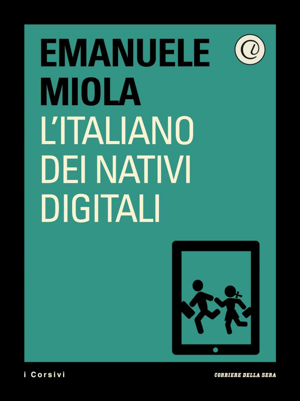 Big bigCover of L'italiano dei nativi digitali