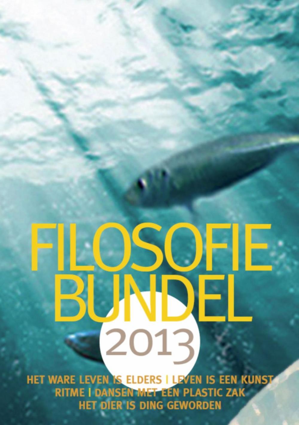 Big bigCover of Filosofiebundel