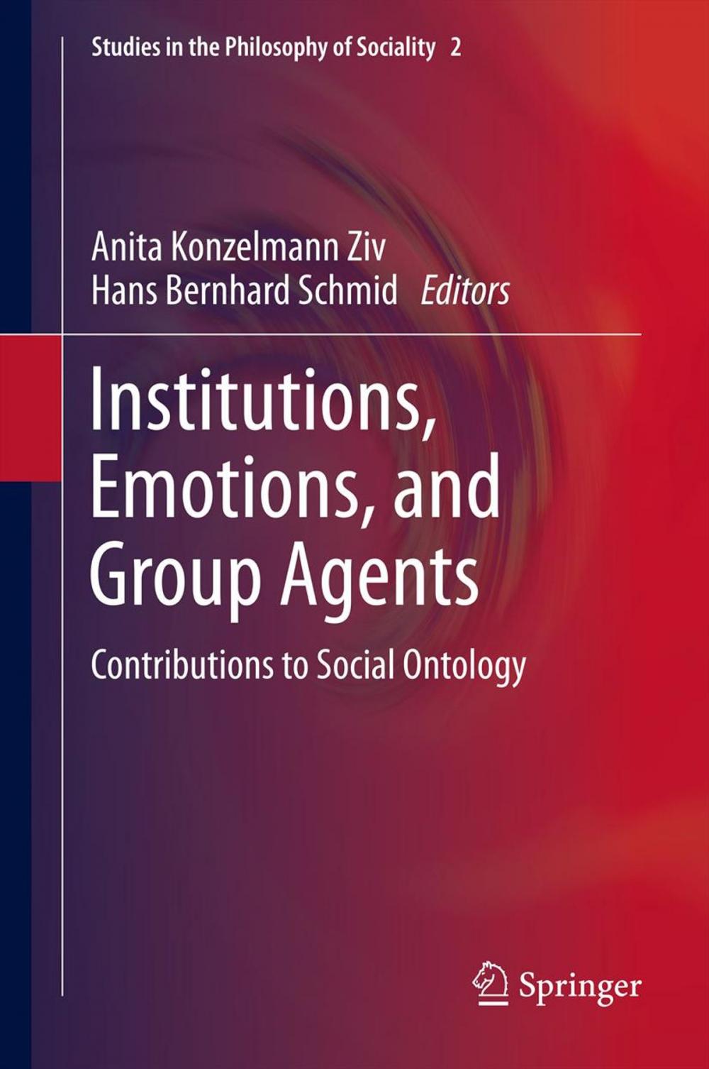 Big bigCover of Institutions, Emotions, and Group Agents