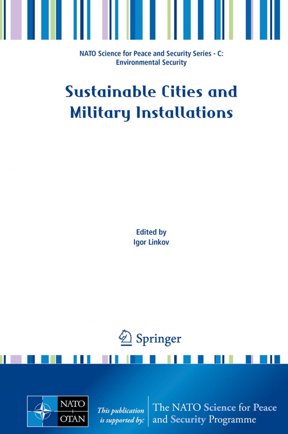 Big bigCover of Sustainable Cities and Military Installations