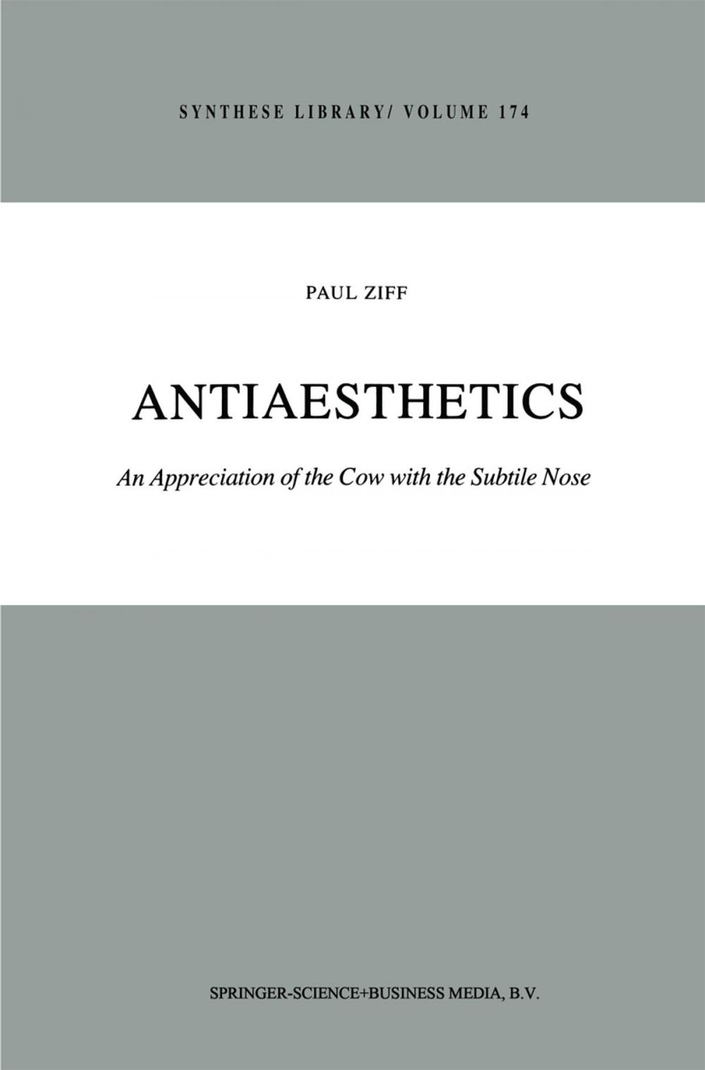 Big bigCover of Antiaesthetics