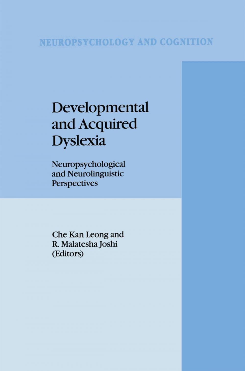 Big bigCover of Developmental and Acquired Dyslexia