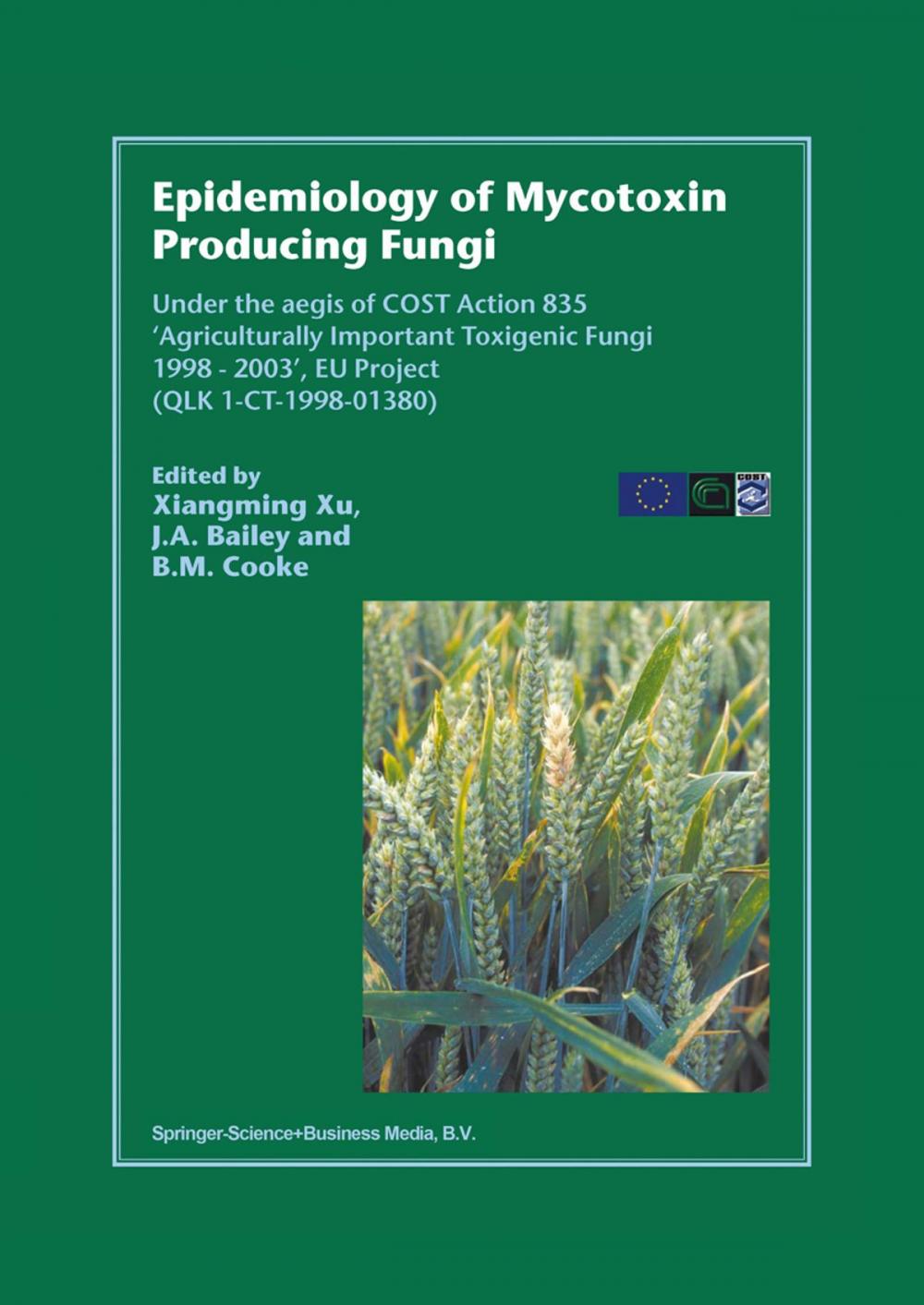 Big bigCover of Epidemiology of Mycotoxin Producing Fungi