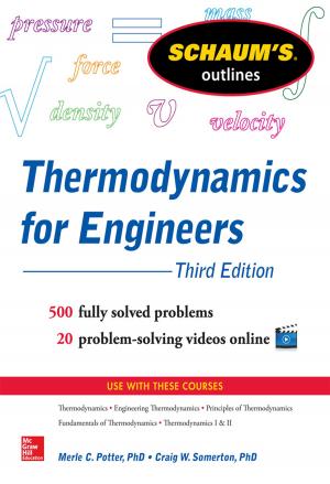 Cover of the book Schaum’s Outline of Thermodynamics for Engineers, 3rd Edition by Yeou-Koung Tung, Ben-Chie Yen, C. Steve Melching