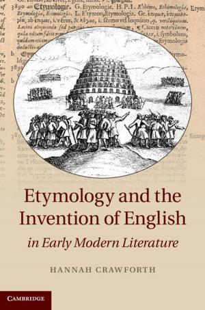 Cover of the book Etymology and the Invention of English in Early Modern Literature by Paul K. Feyerabend
