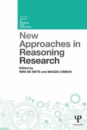 Cover of the book New Approaches in Reasoning Research by Alex Kelly