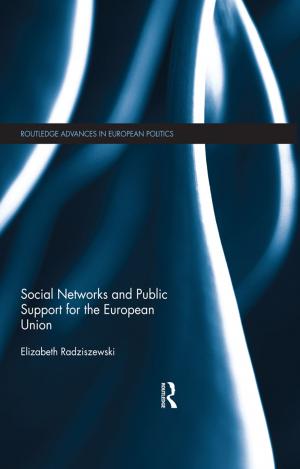Cover of the book Social Networks and Public Support for the European Union by Annu Jalais