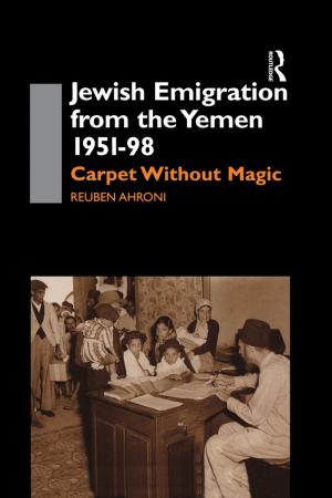 Cover of the book Jewish Emigration from the Yemen 1951-98 by Patricia Hughes, Daniel Riordan