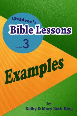 Book cover of Children's Bible Lessons: Examples