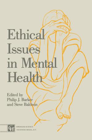 Cover of the book Ethical Issues in Mental Health by Theodore G. Rork