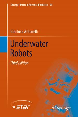 Cover of the book Underwater Robots by Danilo Capecchi