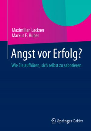 Cover of the book Angst vor Erfolg? by Daniel Schmidt