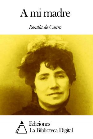 Cover of the book A mi madre by Alexandre Herculano