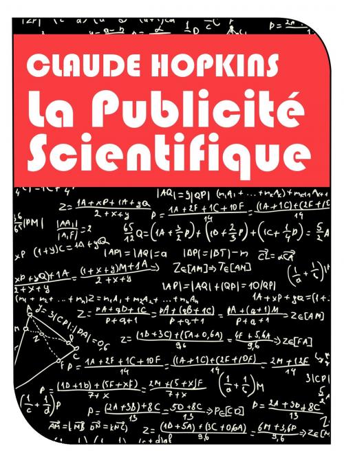 Cover of the book La Publicité Scientifique by Claude C. Hopkins, Club Positif