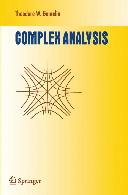 Cover of the book Complex Analysis by Theodore W. Gamelin, Springer New York