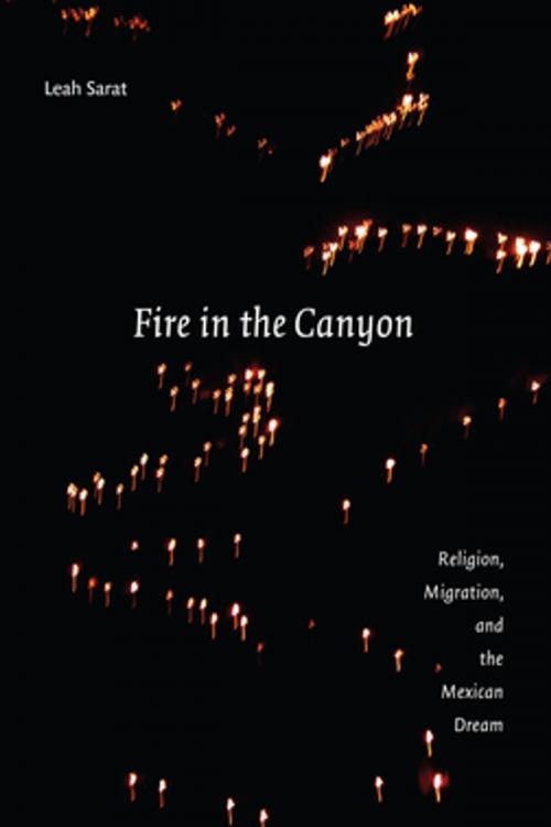 Cover of the book Fire in the Canyon by Leah M. Sarat, NYU Press