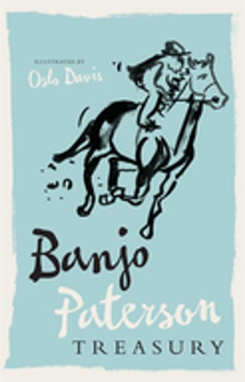 Cover of the book Banjo Paterson Treasury by Banjo Paterson, Oslo Davis, Penguin Random House Australia