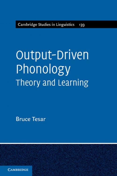 Cover of the book Output-Driven Phonology by Bruce Tesar, Cambridge University Press