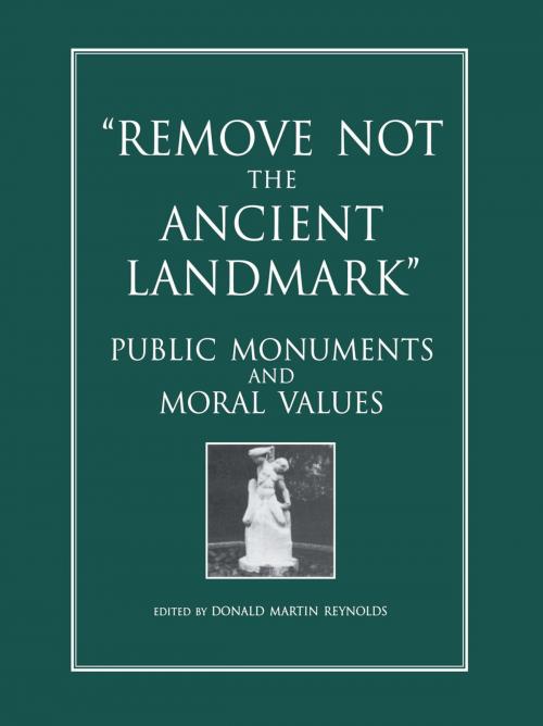 Cover of the book Remove Not/Ancient Landmark:Pu by Reynolds, Taylor and Francis