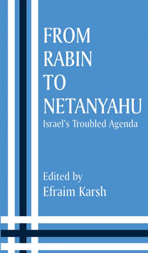 Cover of the book From Rabin to Netanyahu by , Taylor and Francis