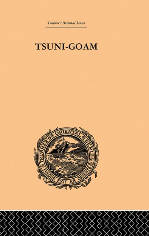 Cover of the book Tsuni-Goam: the Supreme Being of the Khoi-khoi by Theophilus Hahn, Taylor and Francis